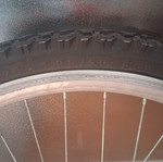 Mountain bike wheel used
