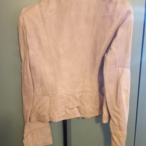 Leather women jacket Rosewood color, like new, Acne Studios