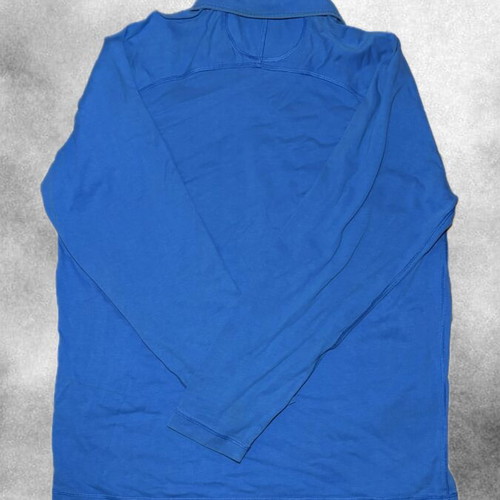 Kappa Italia Rugby Long Sleeve Polo shirt like new, blue
