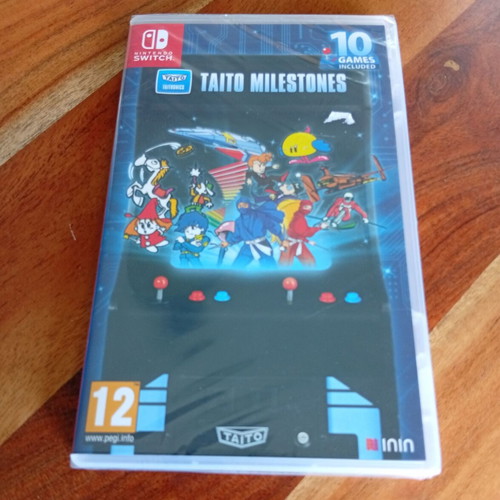 Nintendo Switch Taito Milestones 10 Arcade Games New Sealed