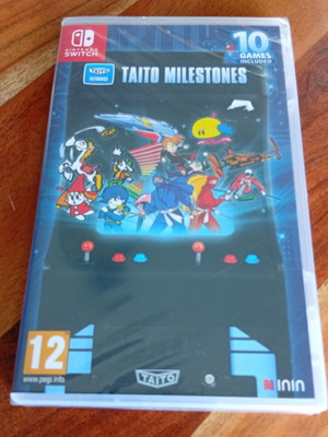 Nintendo Switch Taito Milestones 10 Arcade Games New Sealed