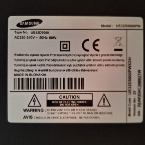Samsung LED TV 32' Full HD like new