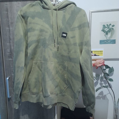Medium Foot Lockers hoodie used, khaki, size M