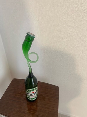 Μπουκάλι με στραβό λαιμό Heineken σαν καινούργιο