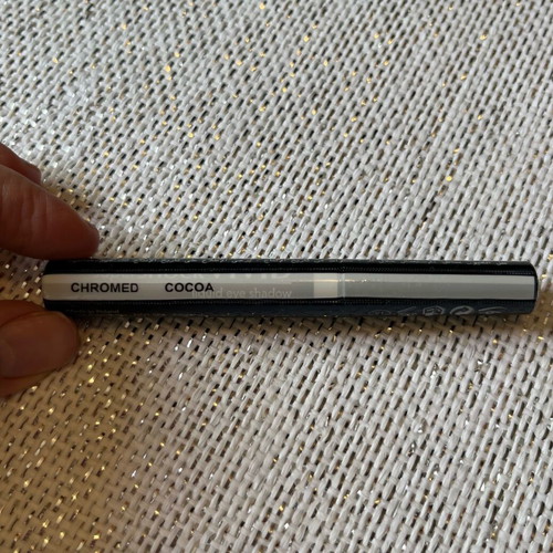 Avon Supershock Vivid liquid eye shadow new, Chromed Cocoa shade with gift samples