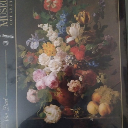 Van Dael Bowl of Flowers Clementoni Puzzle new 1000 pieces