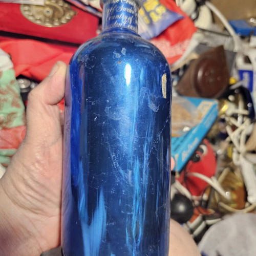 Absolut vodka collectible bottle used