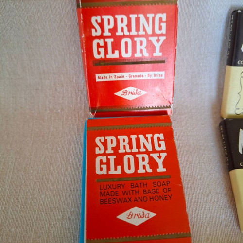 Set of 10 vintage hotel soaps new from Europe