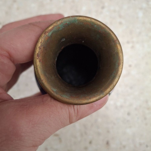 JINGFA Chinese cloisonne vase used, vintage