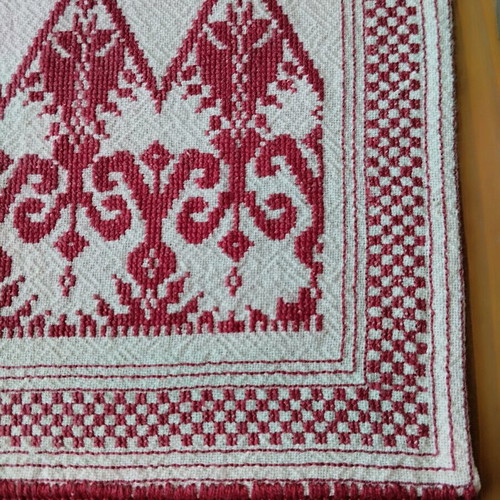 Table runner in koukoulari new, solid color 60x39 cm