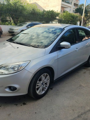 Ford Focus MK3 1.0 Ecoboost 125HP μεταχειρισμένο, 2012, ασημί