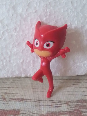 Φιγούρα PJ Masks Owlette μεταχειρισμένη, ύψος 4 εκ.