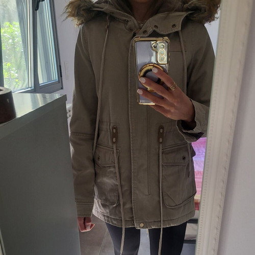Bershka Beige Jacket XS used