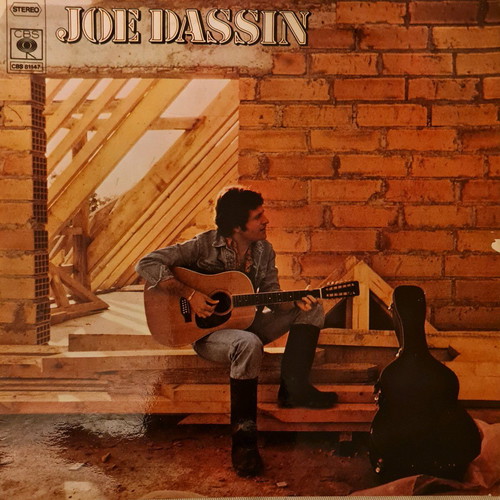 Joe Dassin CBS 1975 vinyl record like new, Greek made