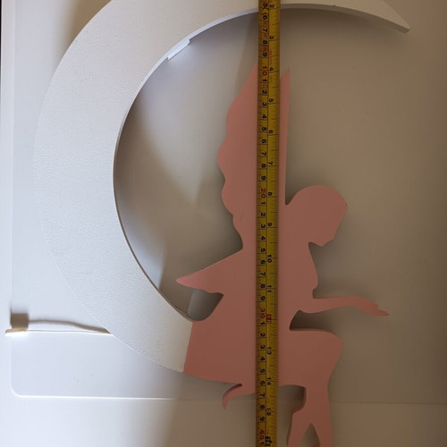 Wall decorations with light set, MDF, like new
