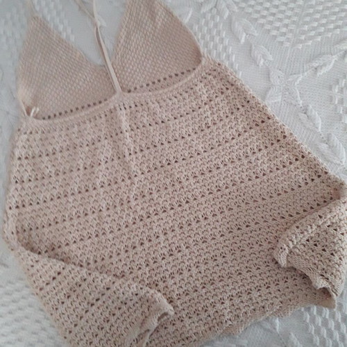 Knit dress box now new, beige, heavy knit, versatile top