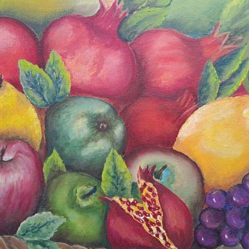 Oil painting canvas 50x70 cm like new