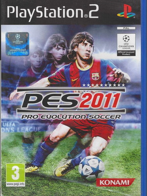 Pro Evolution Soccer 2011 PlayStation 2 like new