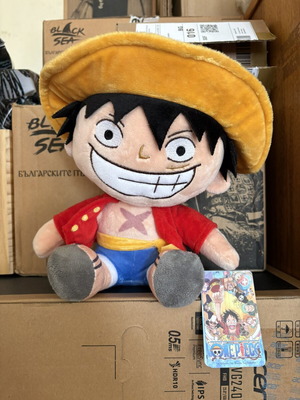One Piece Monkey D. Luffy λούτρινη κούκλα καινούργια