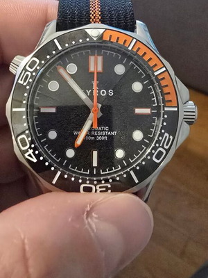 Kyros custom made μηχανικό ρολόι καταδυτικό αυτόματο, καινούργιο