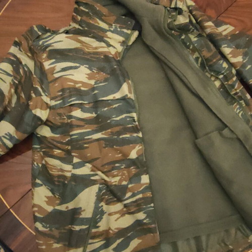 Armymania 3-in-1 waterproof jacket with fleece lining camouflage used