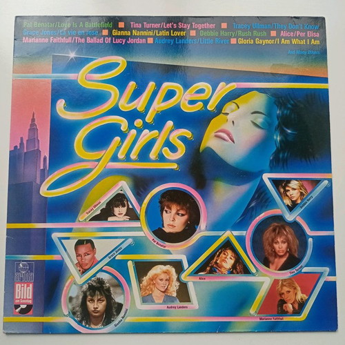 Super Girls vinyl LP collection used, pop