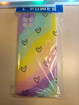 Colorful case for A22 4G phone new unused