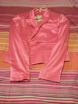 Women's jacket used, medium size, pink