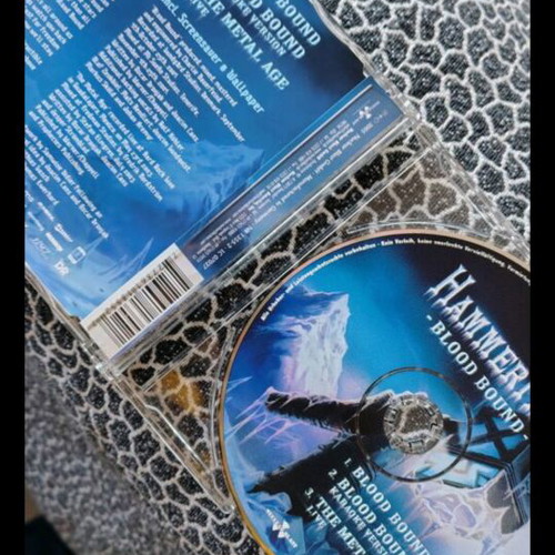 Hammerfall Blood Bound CD Single like new, metal