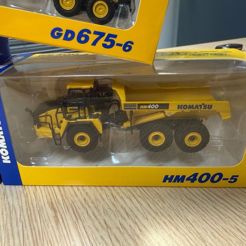 Komatsu Original Official Diecast New