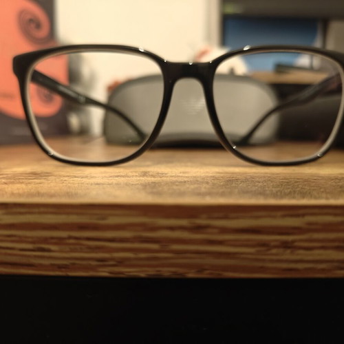 Emporio Armani eyeglasses like new, black frame