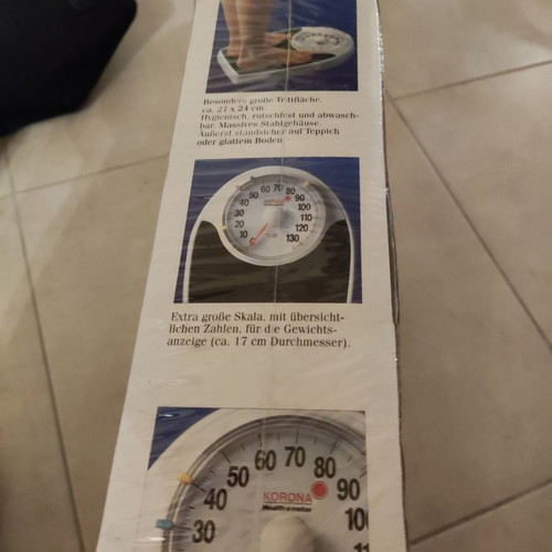 Precision scale new from Germany