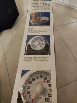 Precision scale new from Germany