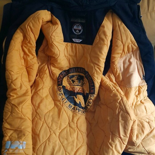 Napapijri Open Skidoo Antarctic Parka Jacket σαν καινούργιο, μέγεθος Large, μαύρο