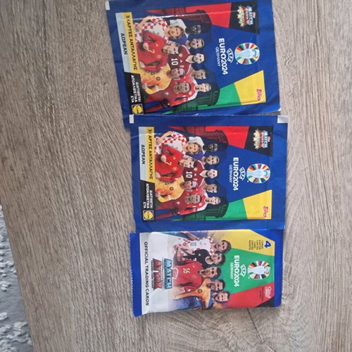 Lidl football sticker packs and card pack new