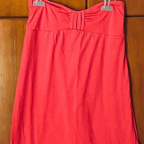 Strapless mako dress used, red, size L