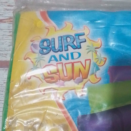 Bestway Roll-Up Surf and Sun inflatable mattress new 216x89 cm