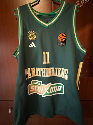Hayes-Davis home jersey Panathinaikos BC 25/26