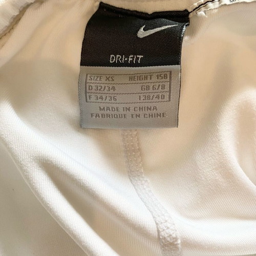 Nike DRI-FIT tennis skirt size XS like new, white