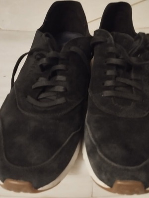 Cole Haan Suede Sneakers like new, black, size 42
