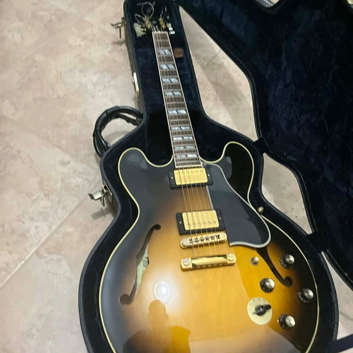Gibson ES-345 Reissue 2003 Vintage Sunburst like new, gold hardware