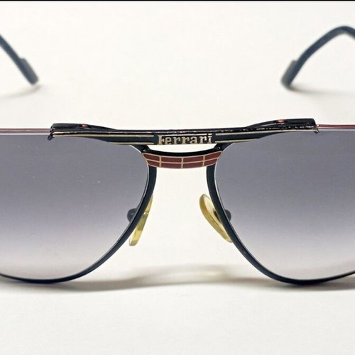 Ferrari F2 586 vintage sunglasses, made in Italy 1980
