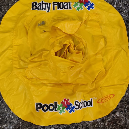 Intex Baby Float Swimtrainer used, for 1-2 years, yellow