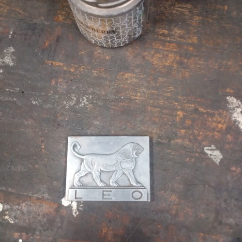 Leo large iron emblem like new