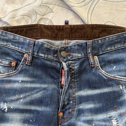 Dsquared2 men jeans like new, size L, blue