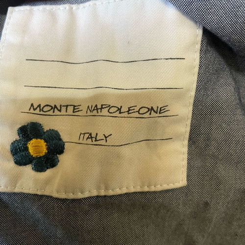 Monte Napoleone navy blue jacket used, XXXL, spring autumn