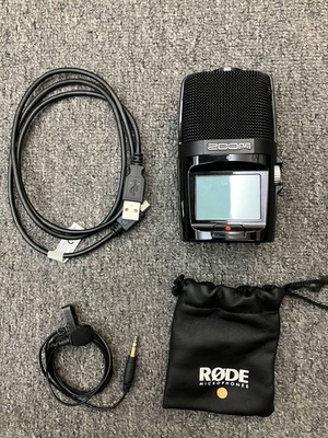 Καταγραφικό Zoom H2N με μικρόφωνο Rode Lav Go μεταχειρισμένο