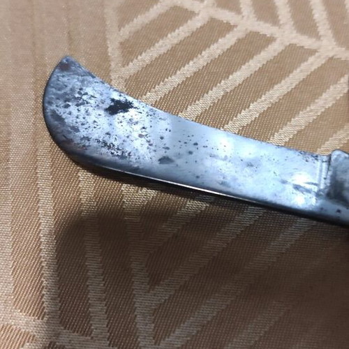 Colonial Swiss Master red multitool knife used