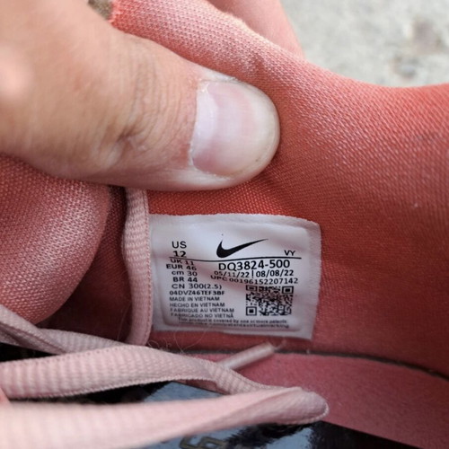 Nike Zoom Freak 4 χαμηλά μπασκετικά παπούτσια μεταχειρισμένα, ροζ πολύχρωμα, μέγεθος 46