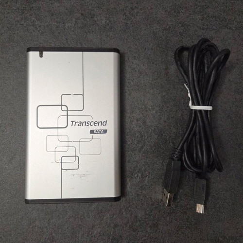 Transcend StoreJet 2.5" SATA 500GB external hard drive used